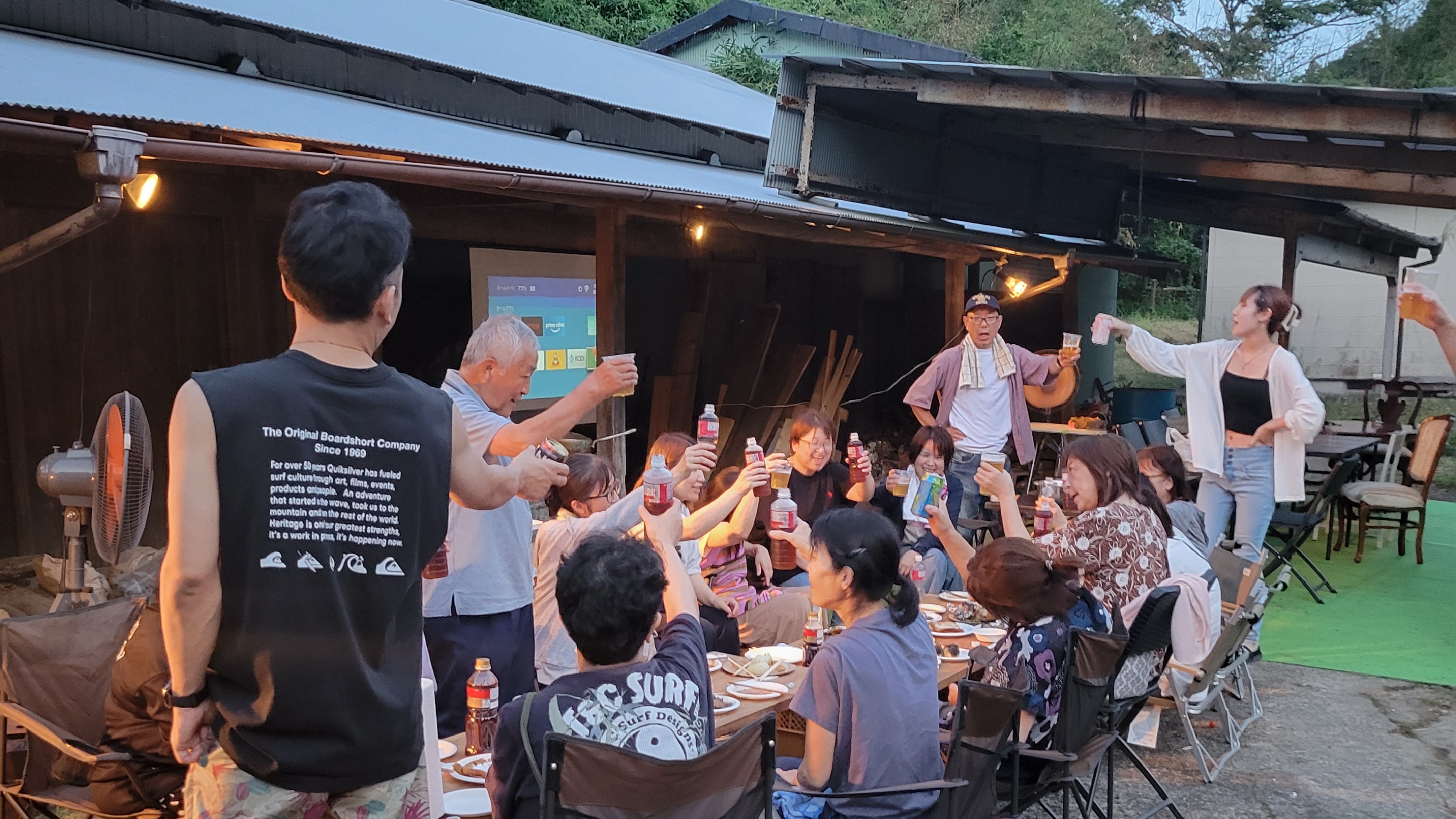 バーベキュープラン開始