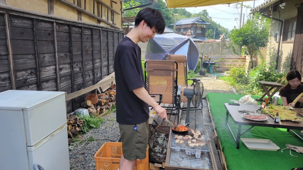 バーベキュープラン開始